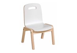  Starship Chair - Scandinavian Birch Ply with White HPL 260H