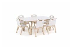 wooden Tables and chairs for pre-schools