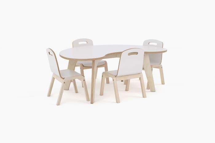 wooden Tables and chairs for pre-schools